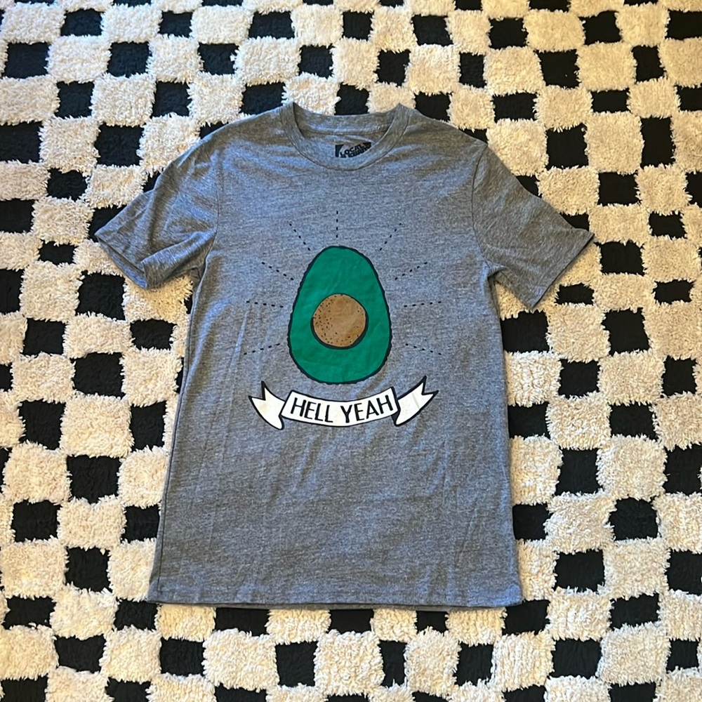 Local Celebrity HELL YEAH AVOCADO Graphic Tee - Small Men’s T-shirt - never worn